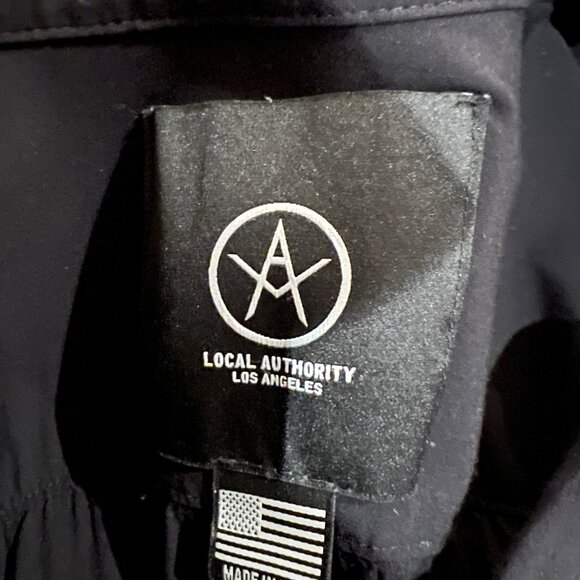 Local Authority LA “Mad Mickey” Flames Bowling Shirt - Picture 6 of 8